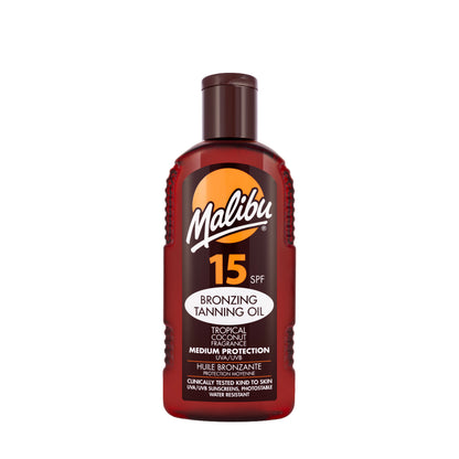 Malibu Bronzing Spf 15 Tanning Oil 200 Ml