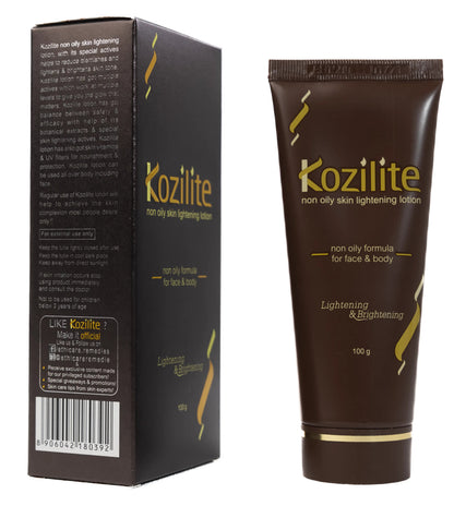 Kozilite Whitening Face And Body Lotion 100 Ml