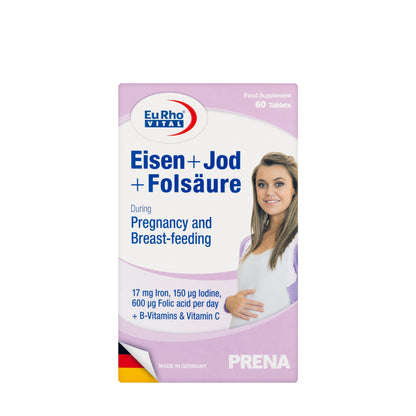 Eurho Vital Eisen + Iodine + Folic 60 Tablet