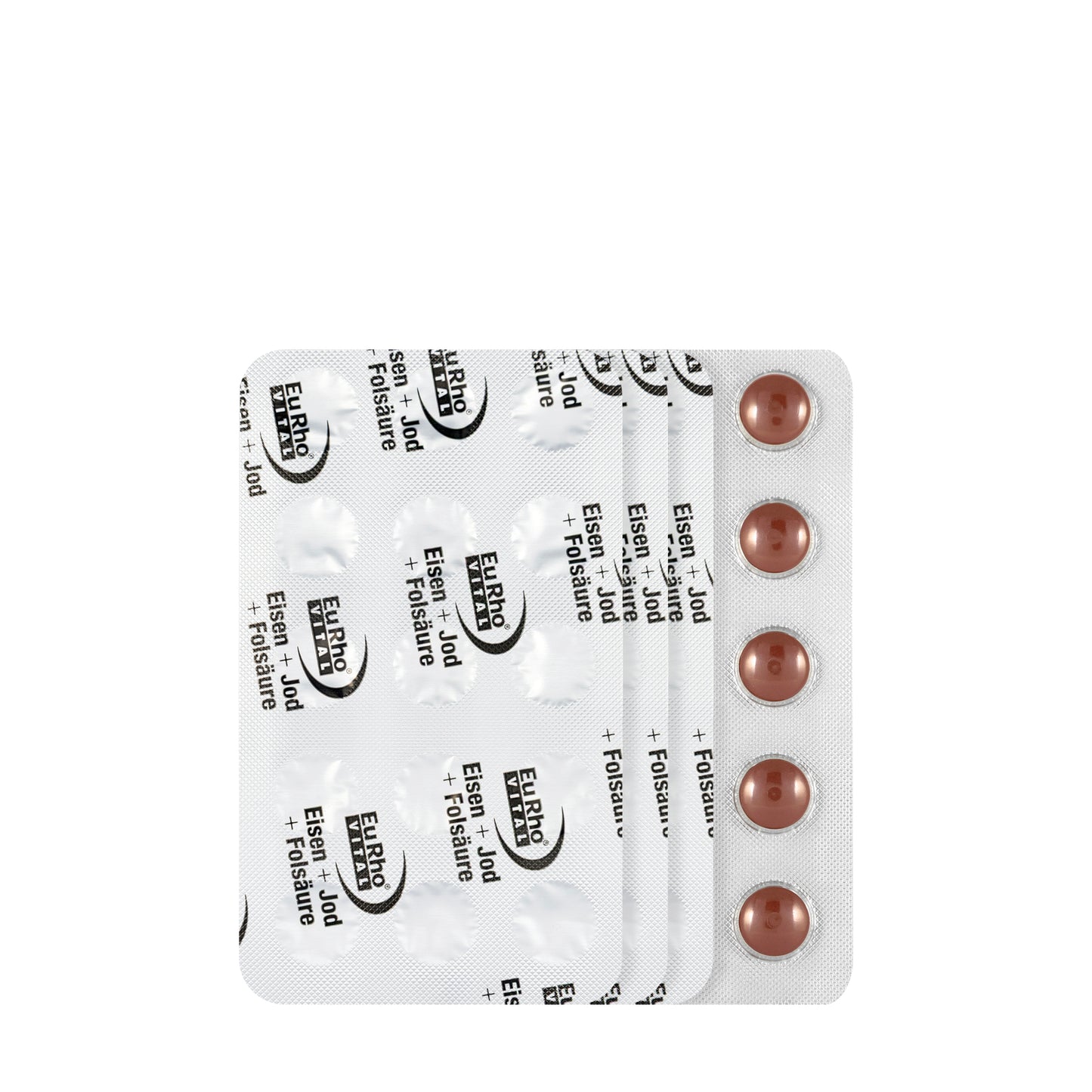 Eurho Vital Eisen + Iodine + Folic 60 Tablet