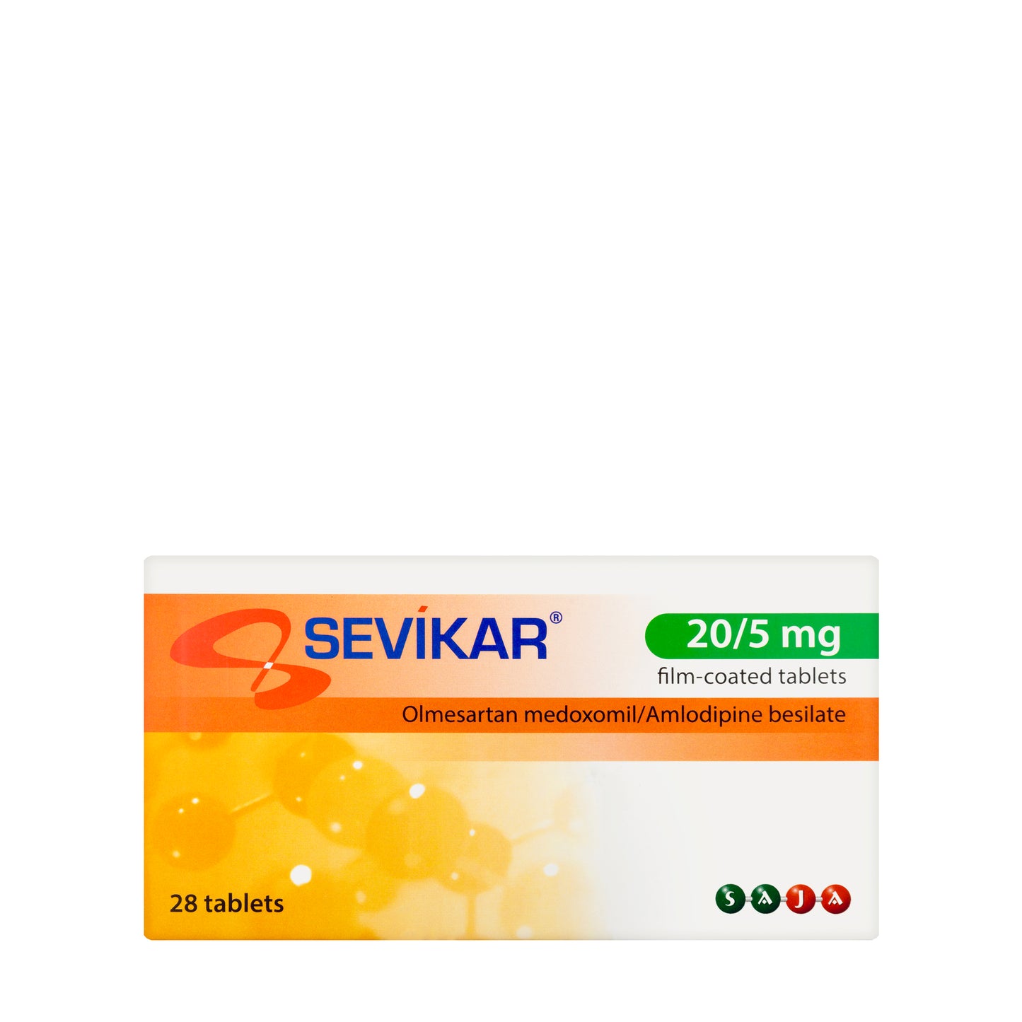 Sevikar 20/5Mg 28 Tablets
