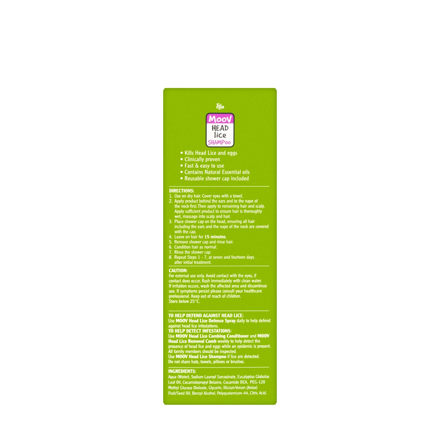 Moov Lice shampoo 200 Ml