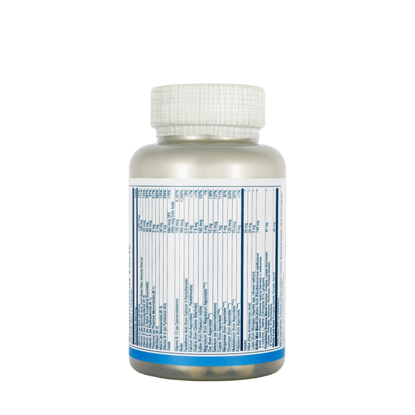 Solaray Once Daily Active Man multivitamin 90 Capsules