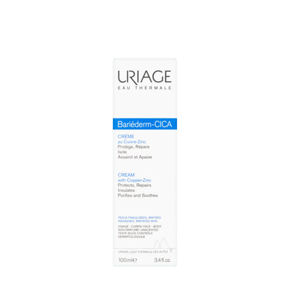 Uriage Bariderm Cica Cu-Zn Cream 100 ml
