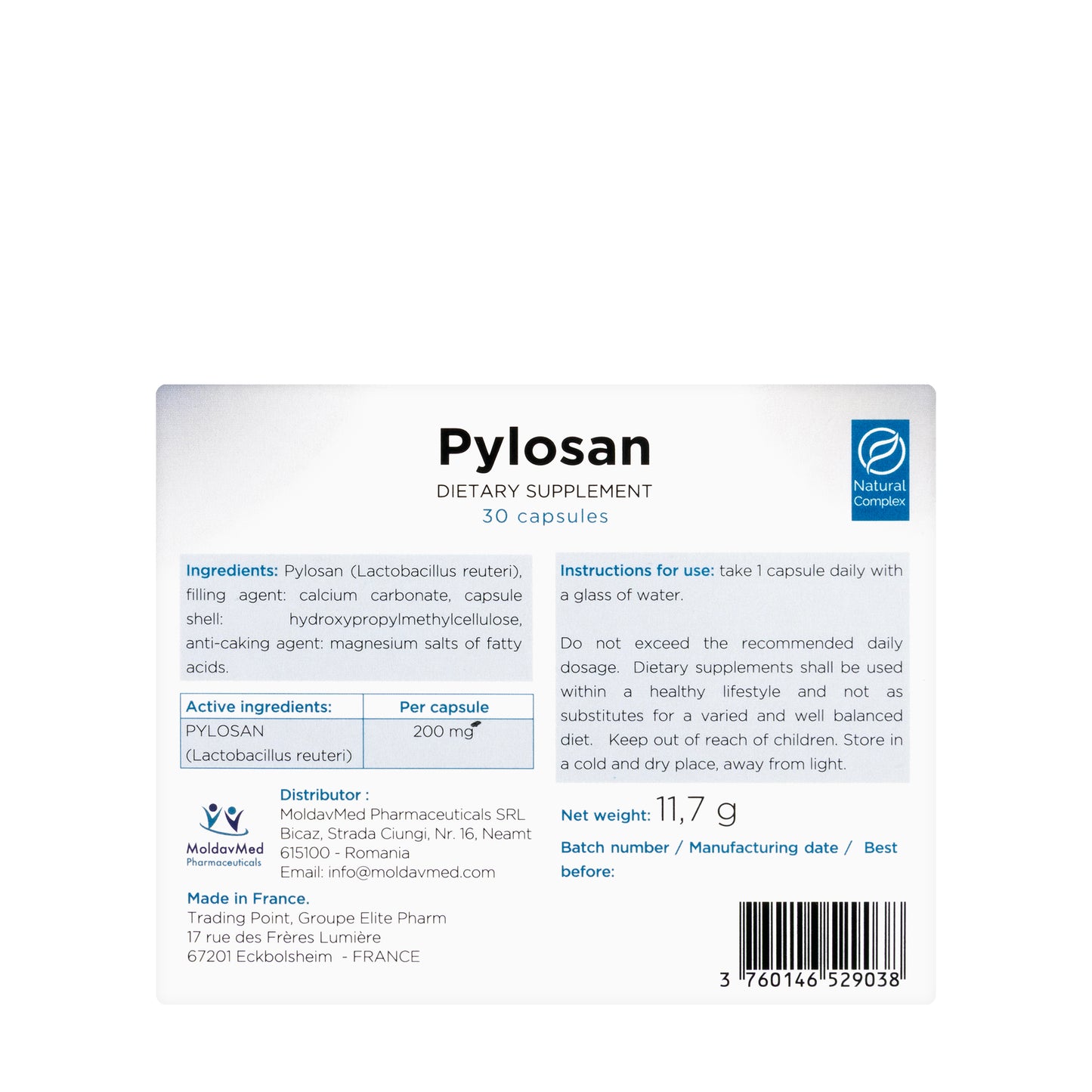 Pylosan 30 Capsules