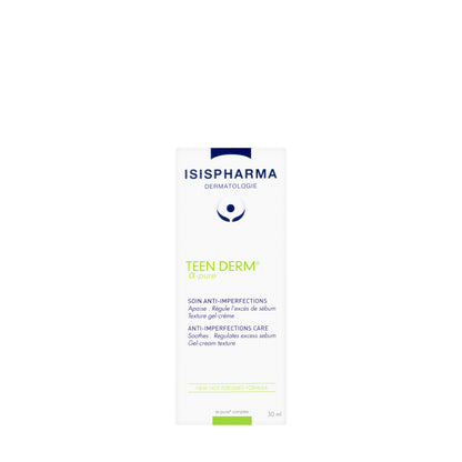 Isis Teen Derm Alpha Pure Gel Cream 30  Ml
