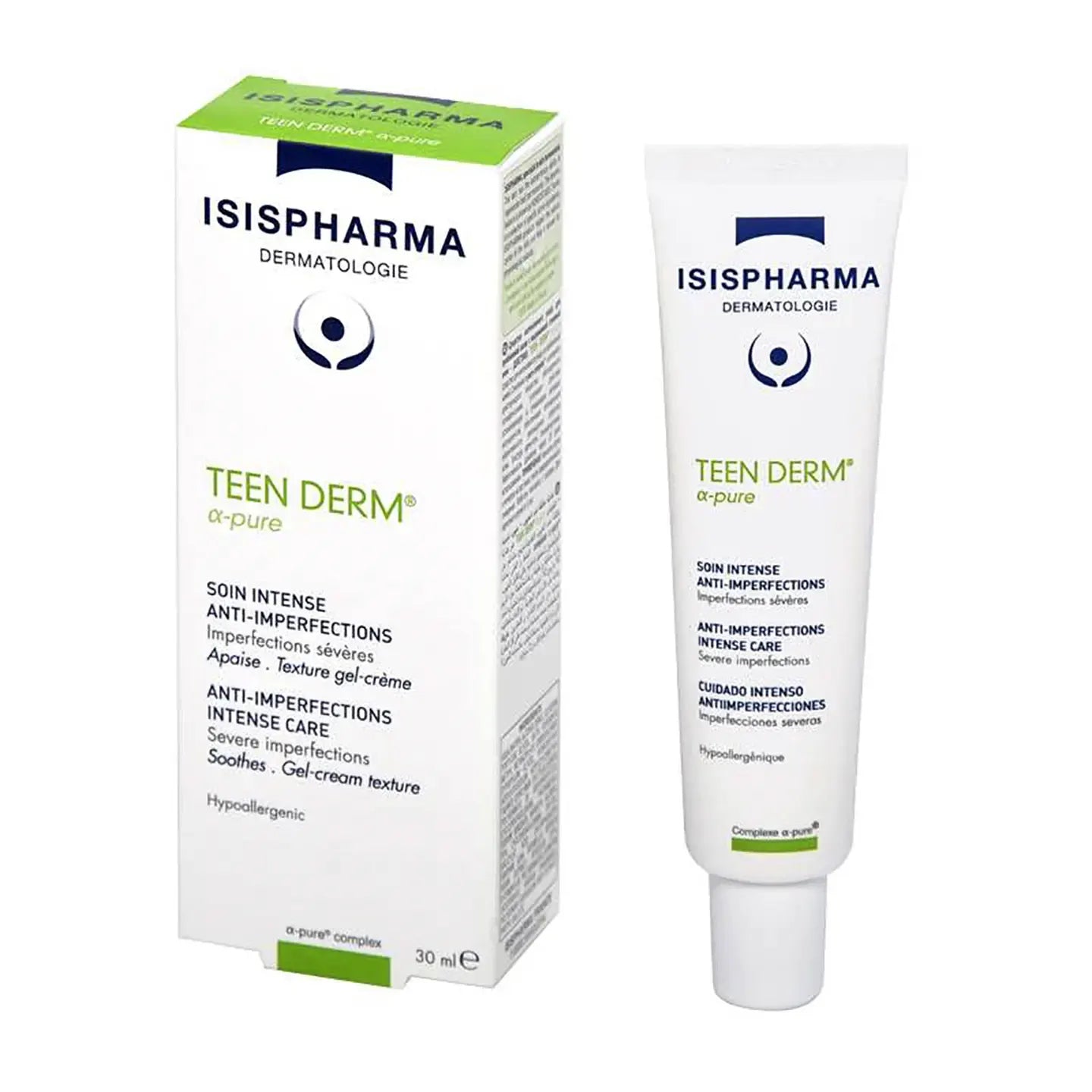 Isis Teen Derm Alpha Pure Gel Cream 30  Ml