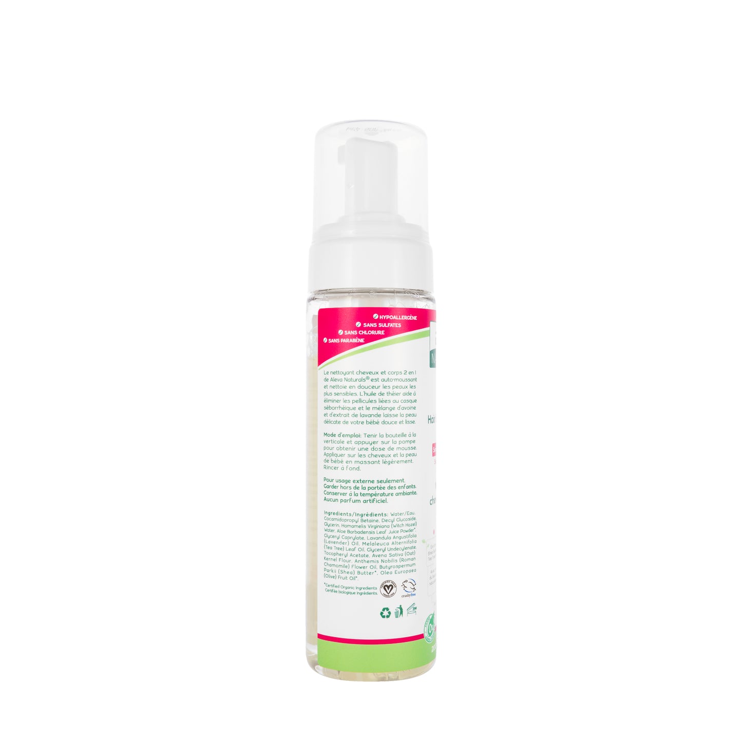 Aleva Naturals 2-in-1 Hair And Body Wash 200 Ml