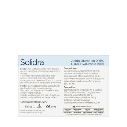 Solidra Eye Drops 20 Vials