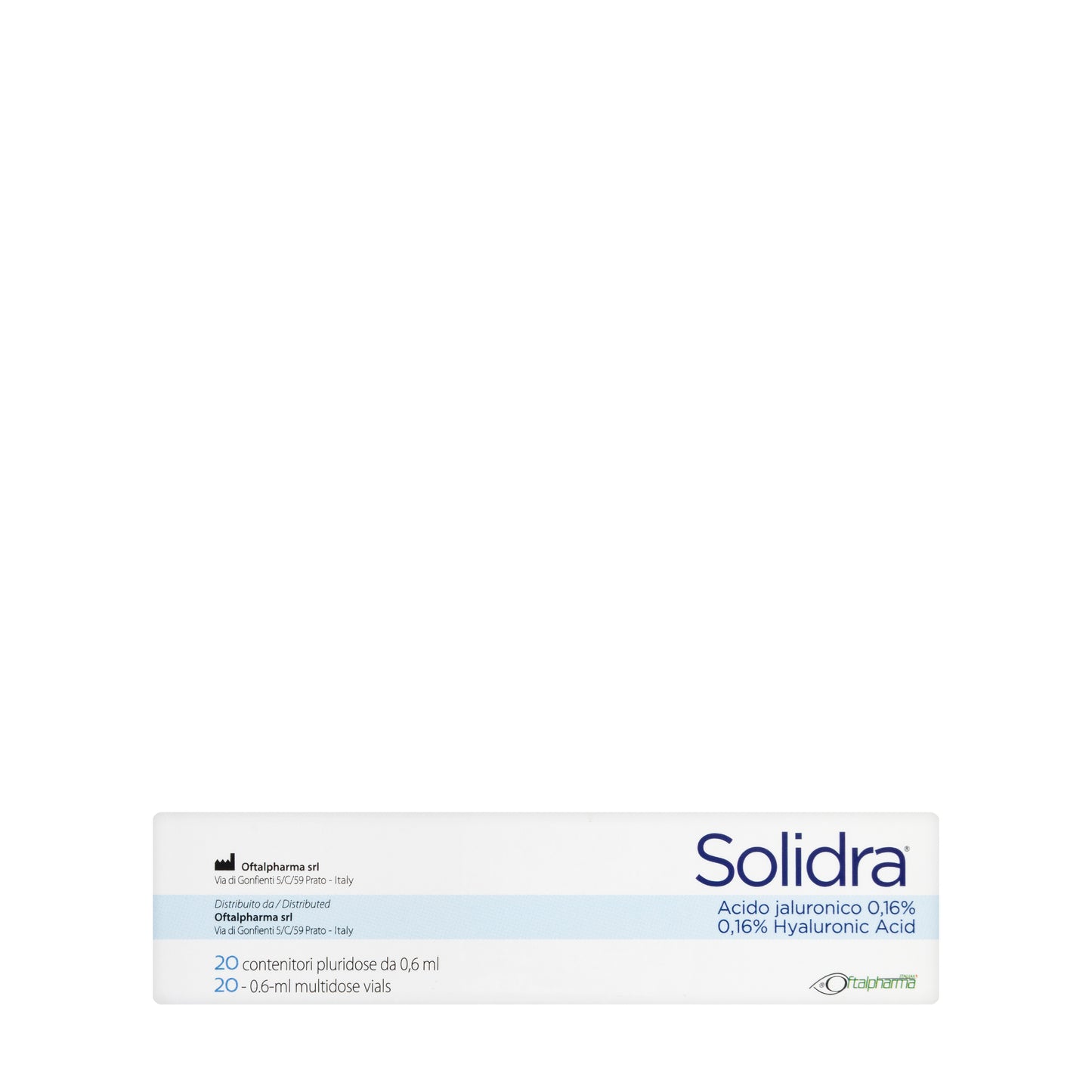 Solidra Eye Drops 20 Vials