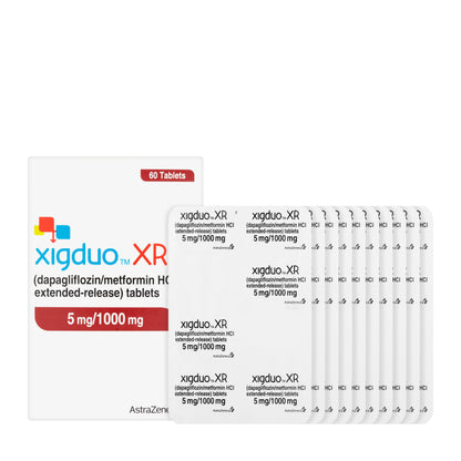 Xigduo Xr 5/1000Mg 60Tablets