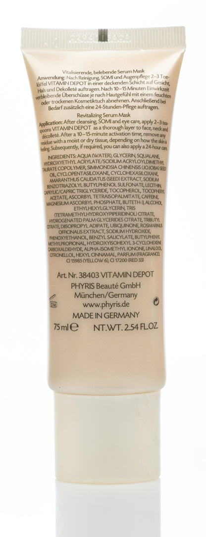 Phyris Time Release Vitamin Depot Serum Mask 75 Ml