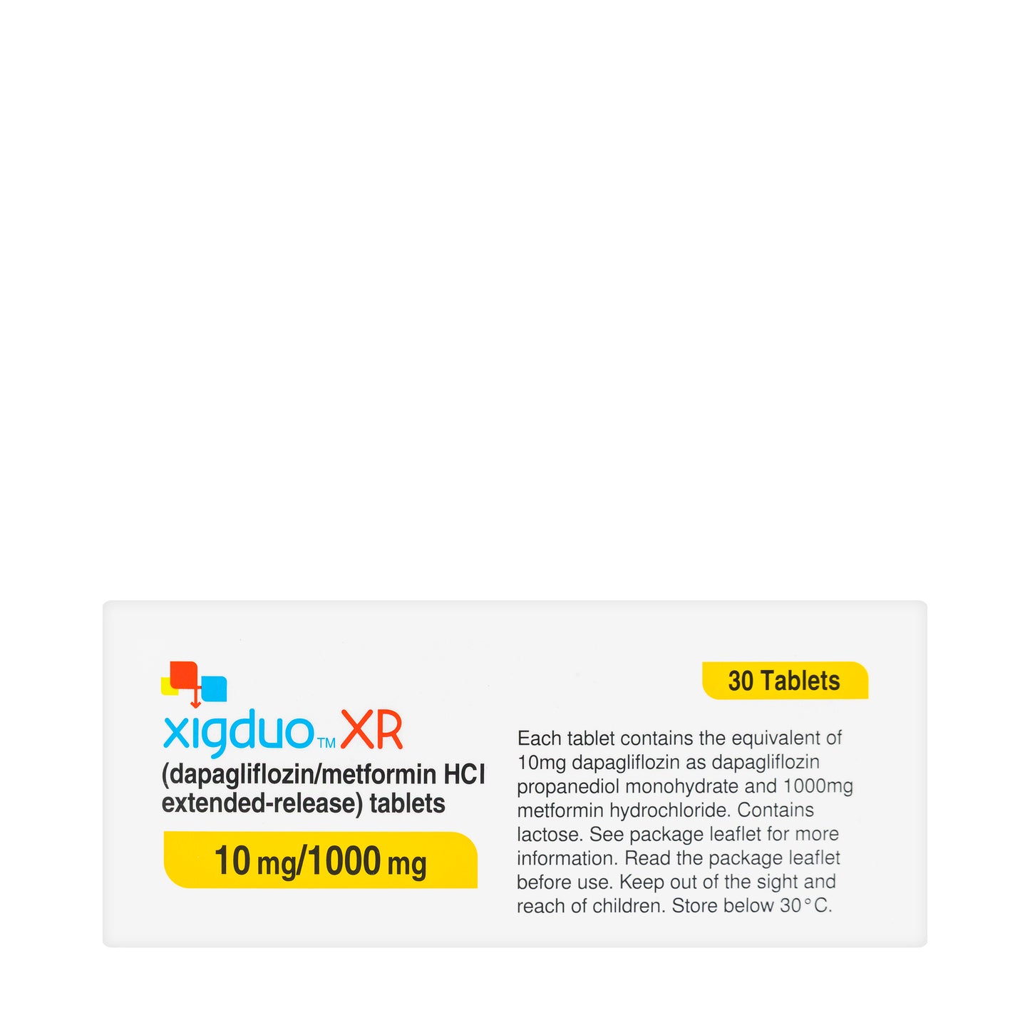 Xigduo Xr 10/1000Mg 30Tablets