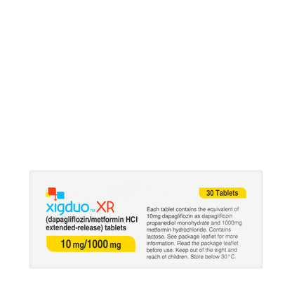 Xigduo Xr 10/1000Mg 30Tablets