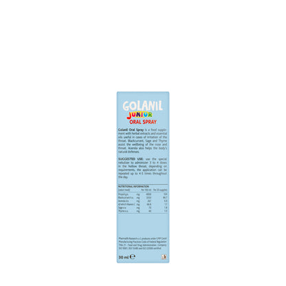 Golanil Junior Oral Spray 30ml