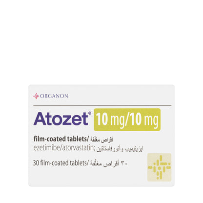 Atozet 10/10Mg 30 Tablets