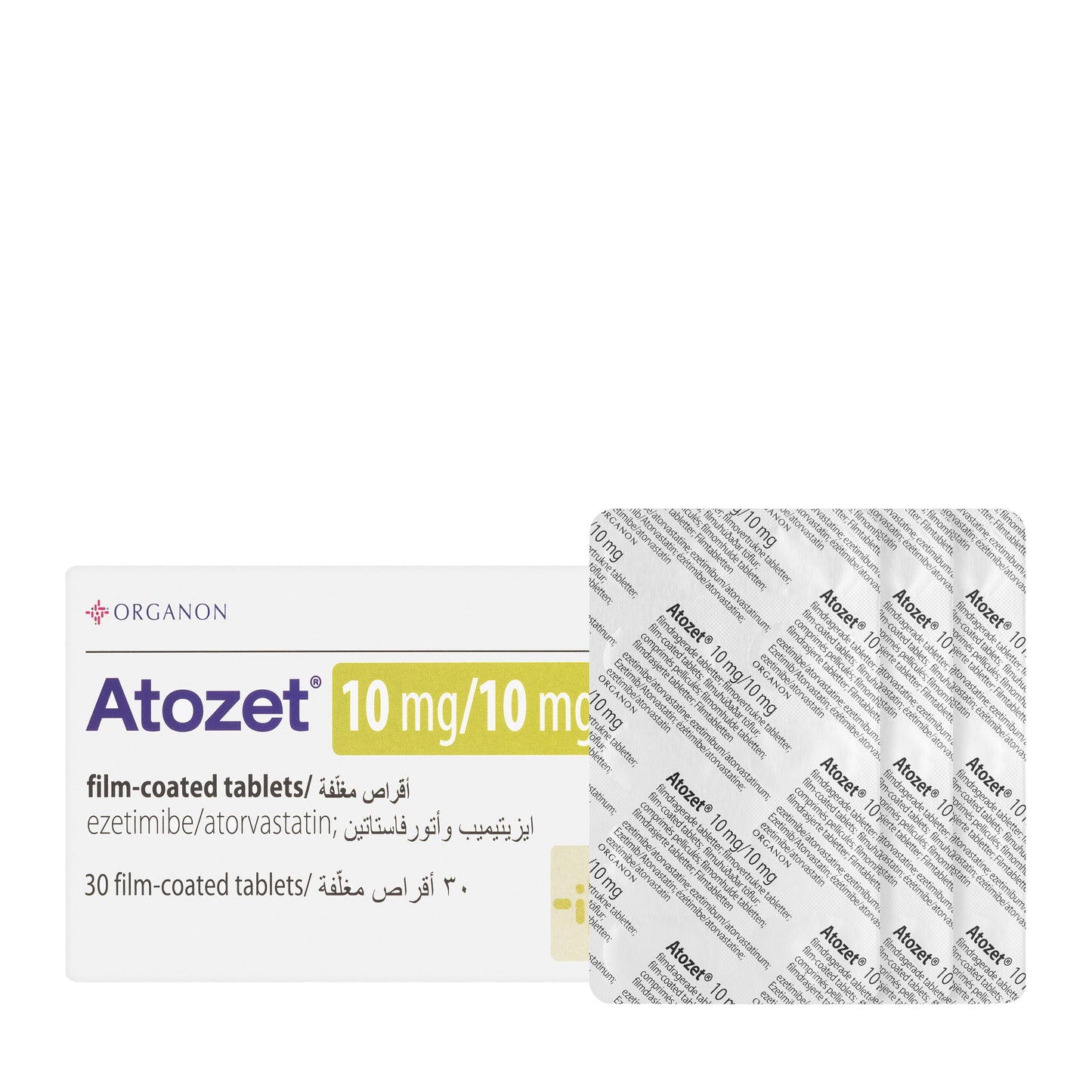 Atozet 10/10Mg 30 Tablets