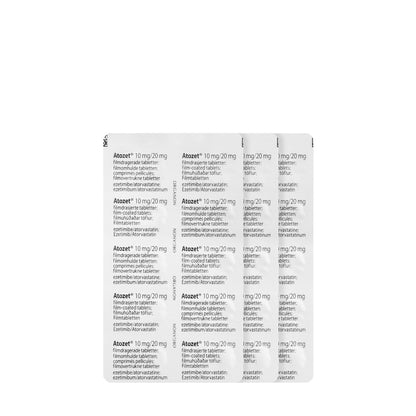 Atozet 10/20Mg 30 Tablets