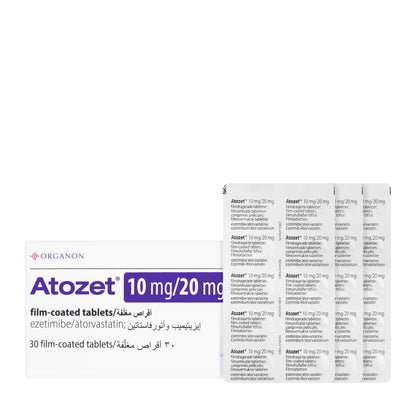 Atozet 10/20Mg 30 Tablets