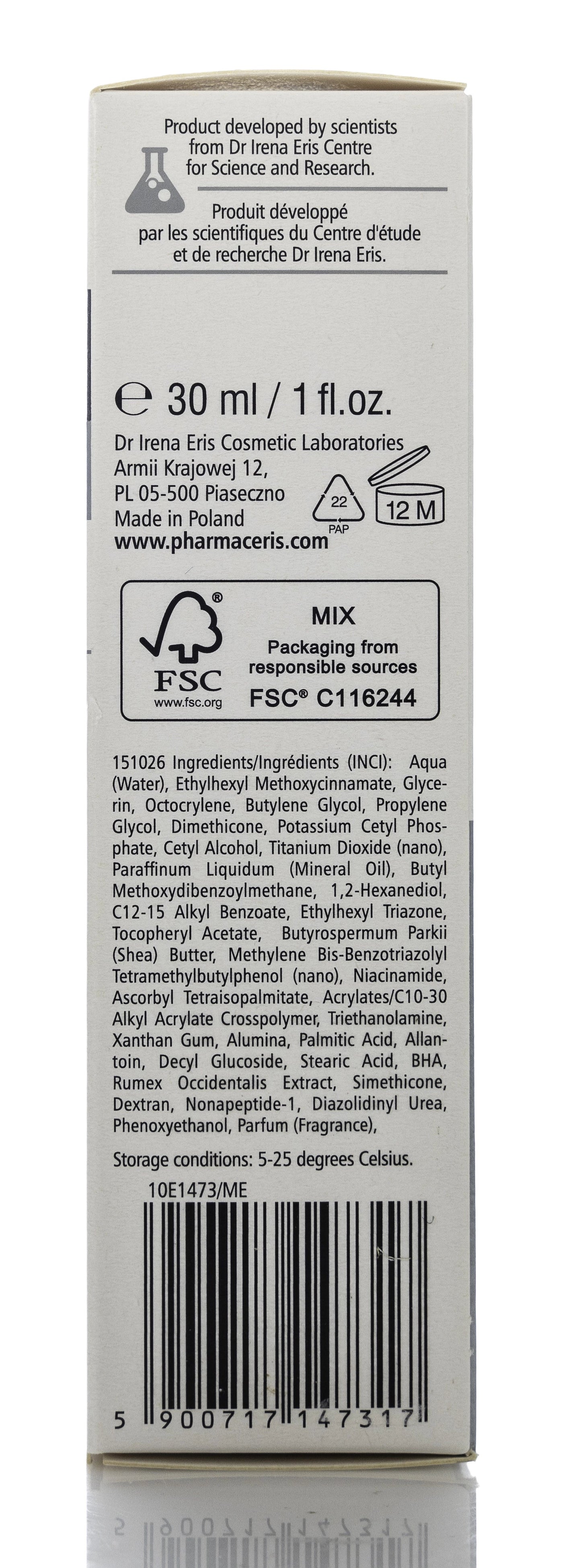 Pharmaceris Albucin White SPF50 Day Cream 30 ml