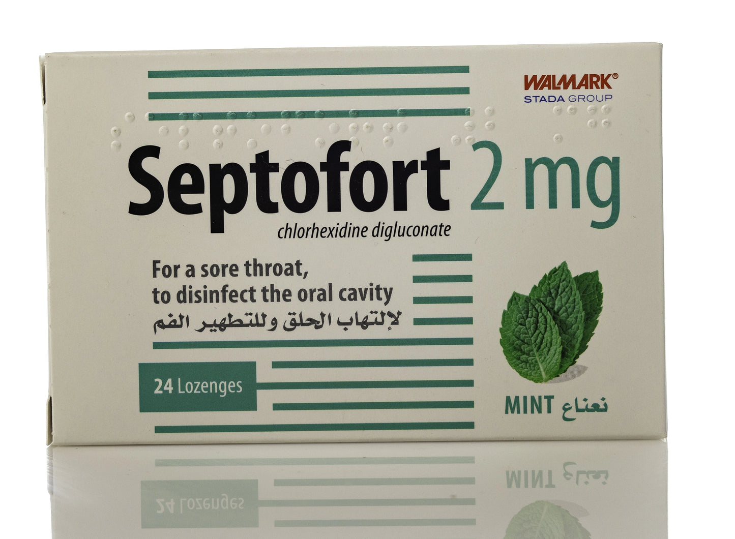 Septofort 2Mg Mint 24 Lozenges