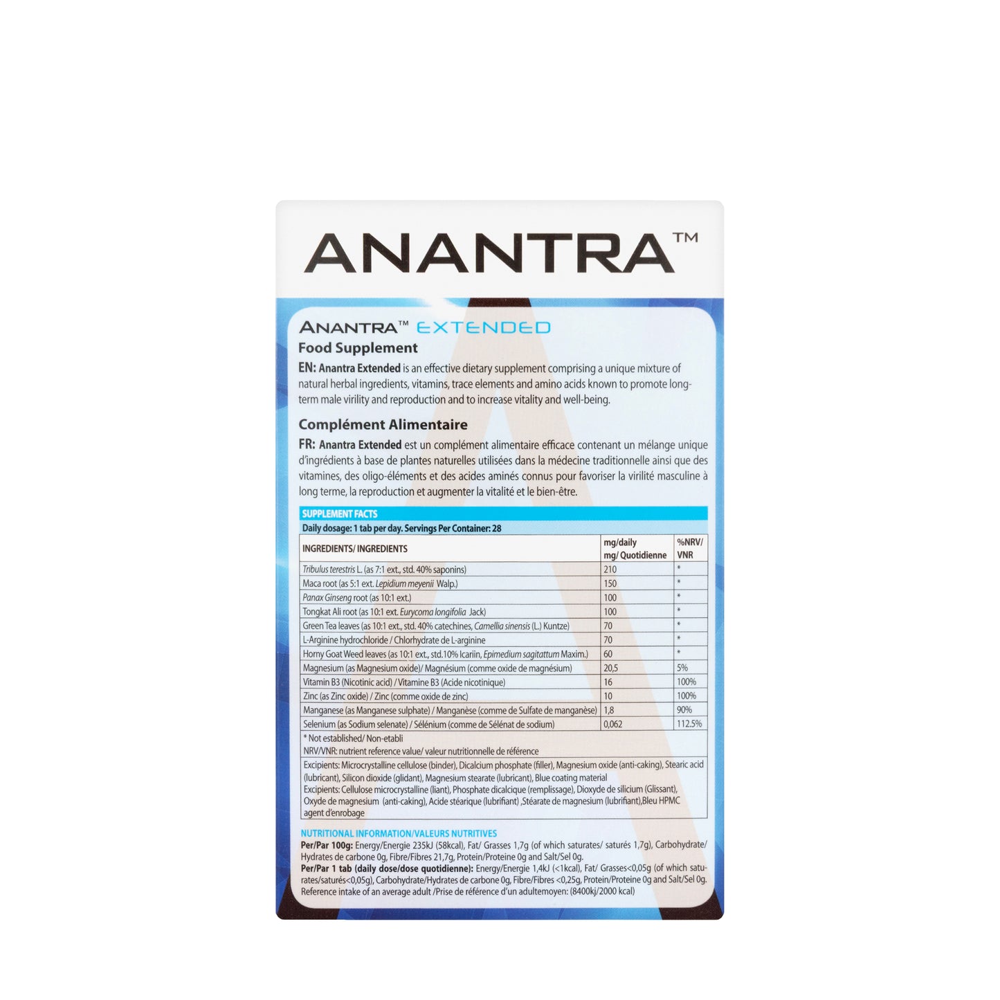 Anantra Extended 28 Tablets