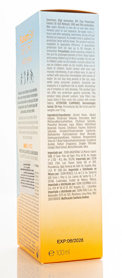 Isdin Fotoprotect Sport Spf 50 Fusion Gel 100 Ml