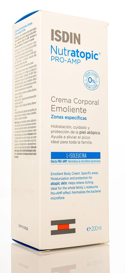 Isdin Nutratopic Pro-Amp Emolient Cream 200 Ml
