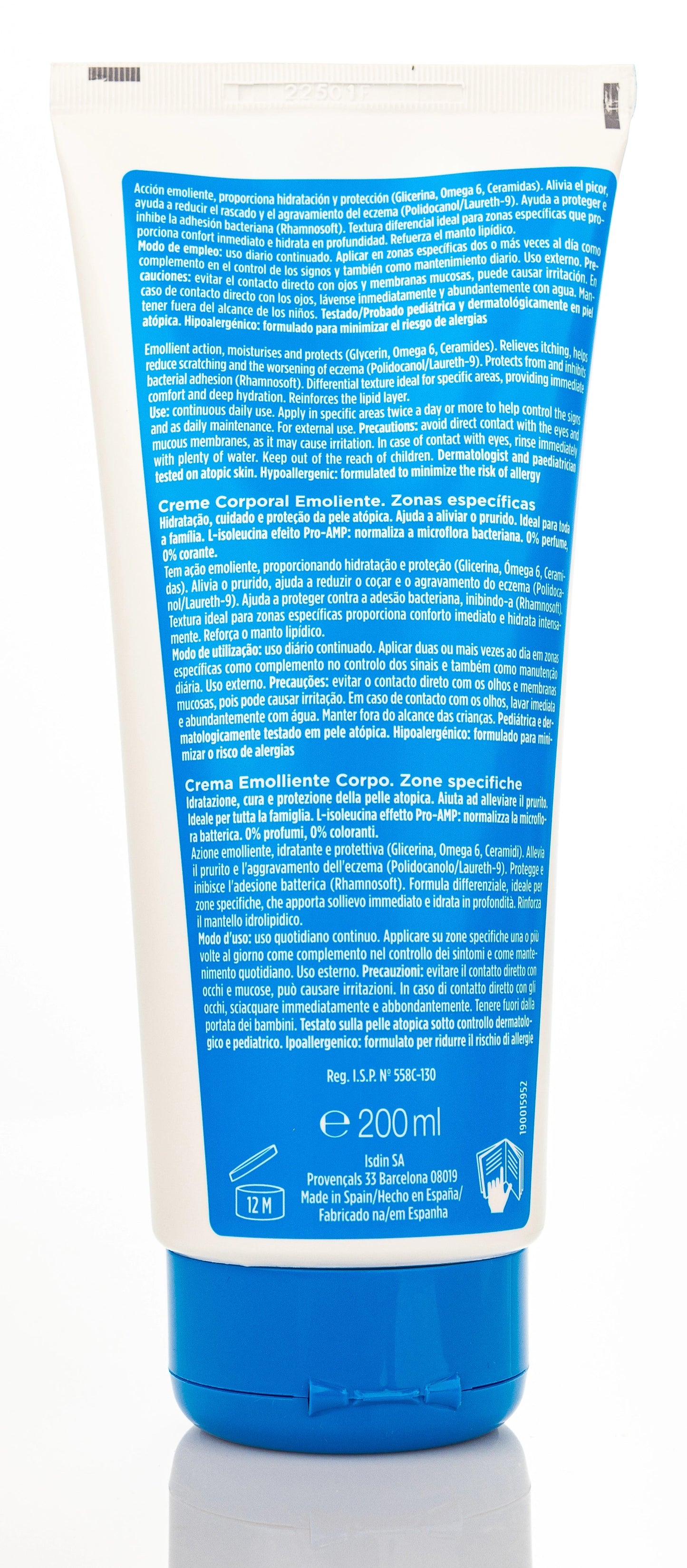 Isdin Nutratopic Pro-Amp Emolient Cream 200 Ml