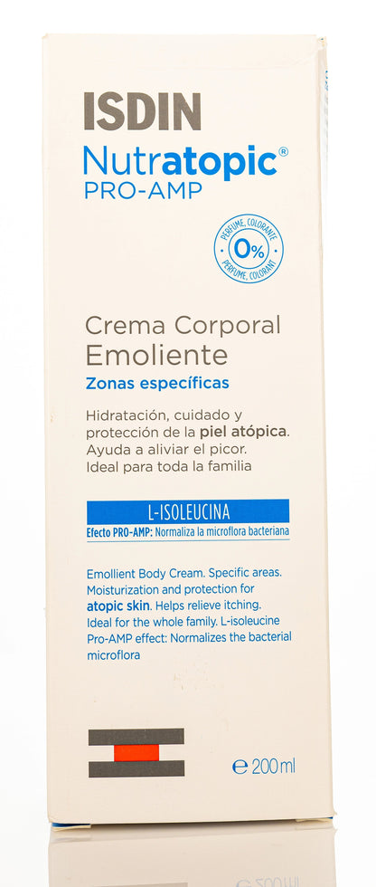 Isdin Nutratopic Pro-Amp Emolient Cream 200 Ml