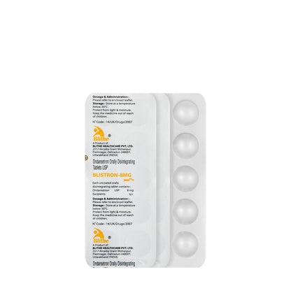 Blistron 8Mg 30Tablets