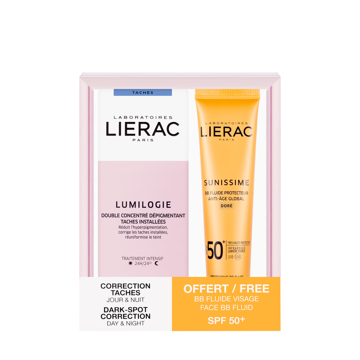 Lierac Lumilogie Taches+Sunissime Spf50 Offer Kit