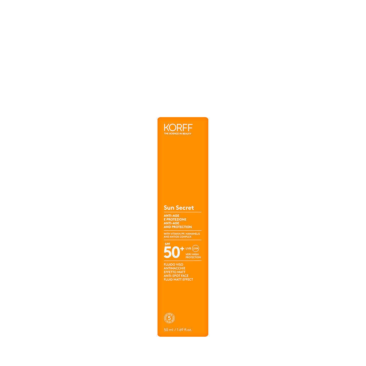 Korff Sun Secret Spf50+ Matt Fluid 50 Ml