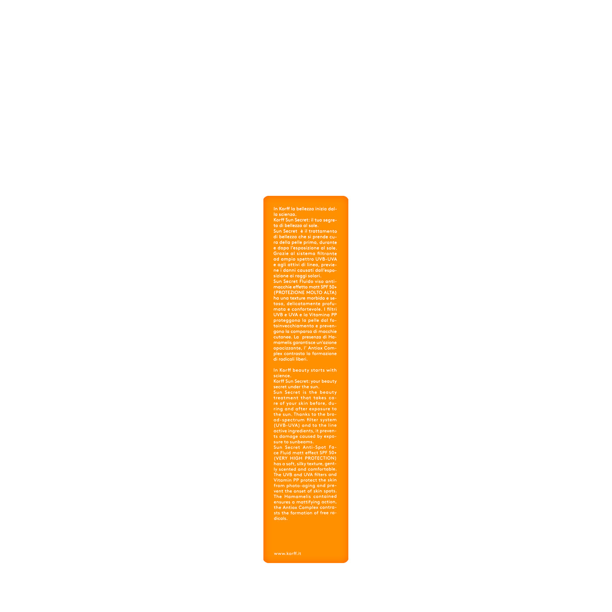 Korff Sun Secret Spf50+ Matt Fluid 50 Ml