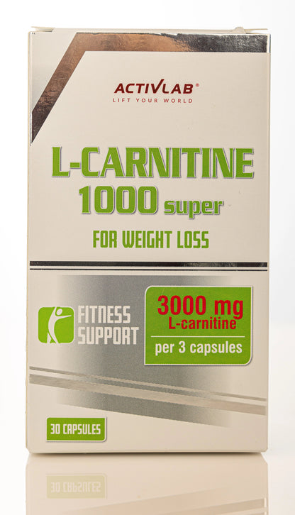 Activlab L-Carnitine 1000mg 30 Capsule