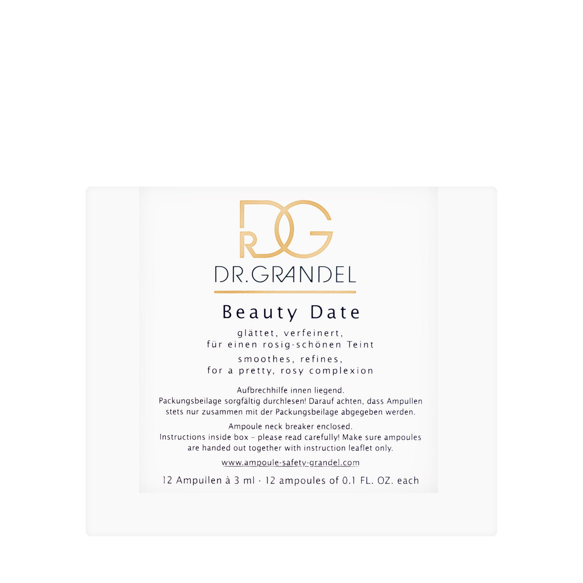 DR Grandel Ampoule Selection Beauty Date Ampoules 12 x 3 Ml