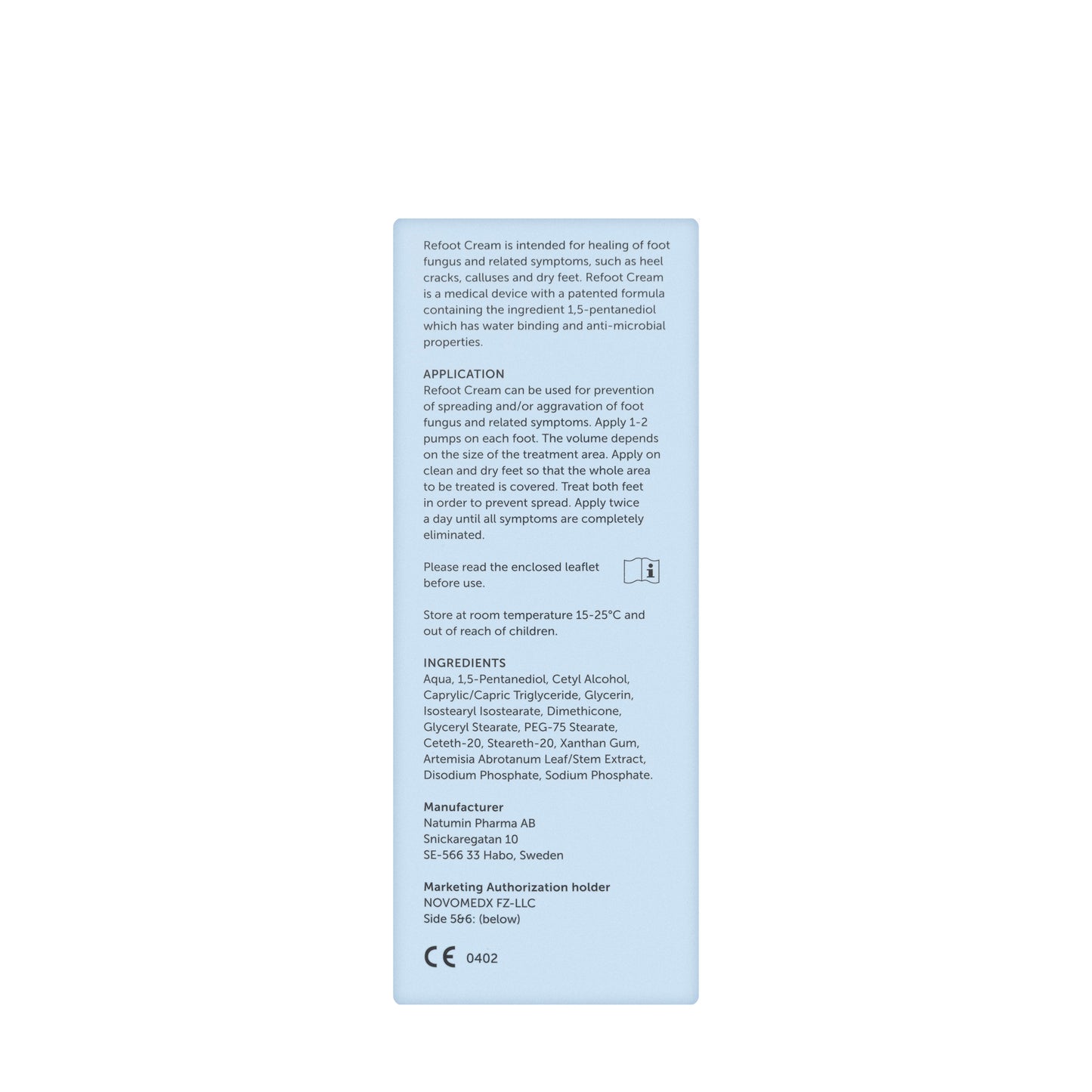 Novomedx Refoot Cream 100 Ml