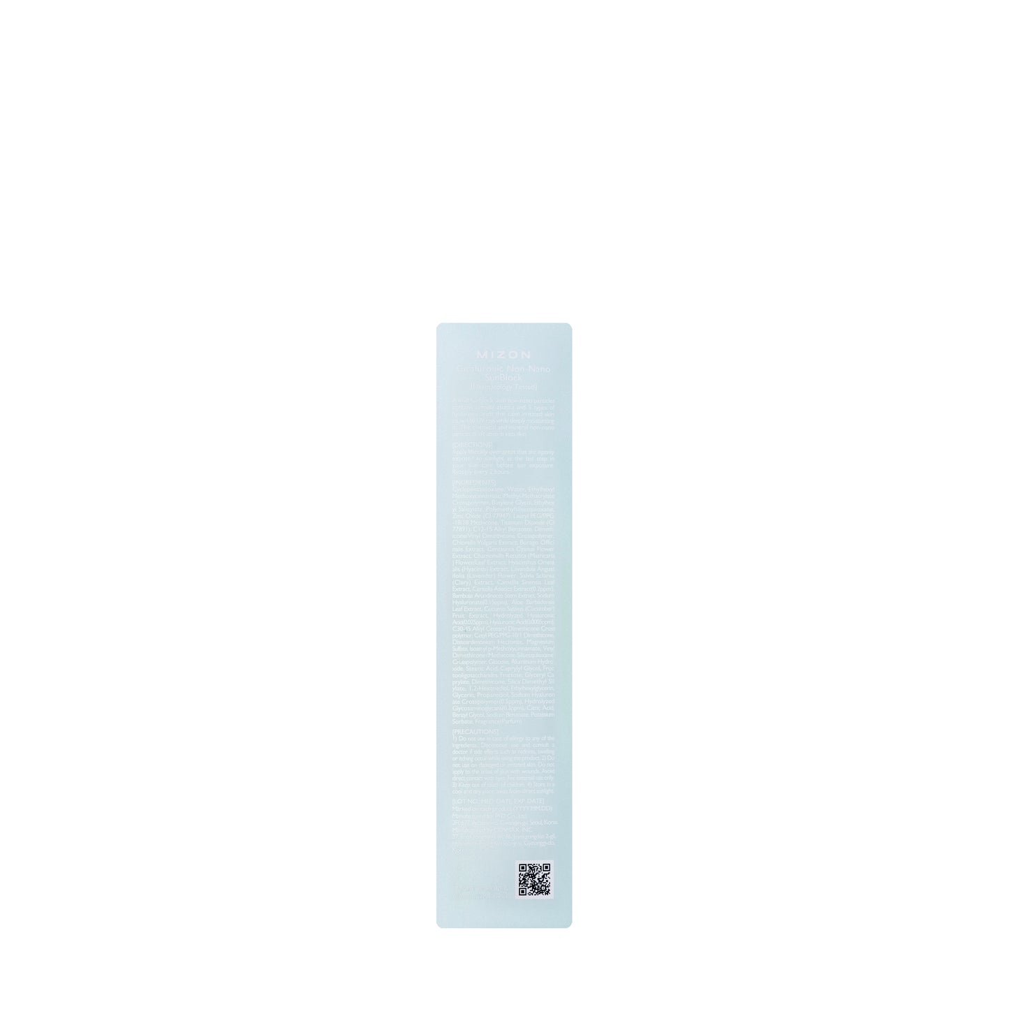 Mizon Cicaluronic  Non-Nano SPF 50+ PA+++Cream 50 Ml