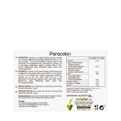 Novadiet Paracolon 15 Capsule