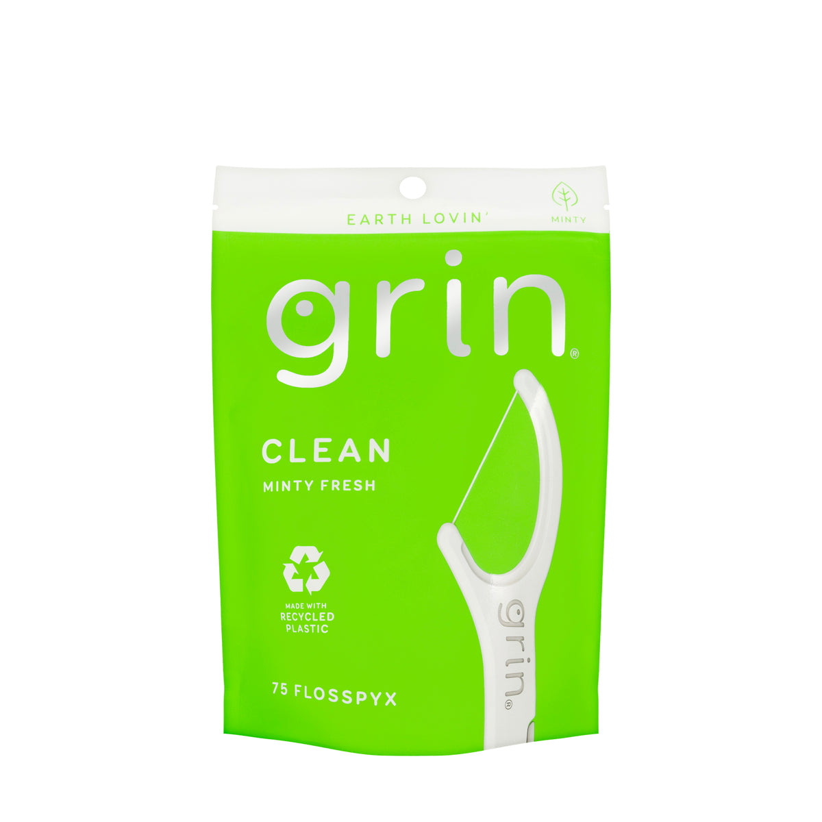 Grin Fine Tight Teeth Floss 75 Flosspyx [3917]
