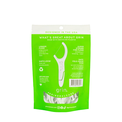 Grin Fine Tight Teeth Floss 75 Flosspyx [3917]
