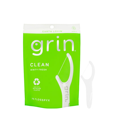 Grin Fine Tight Teeth Floss 75 Flosspyx [3917]