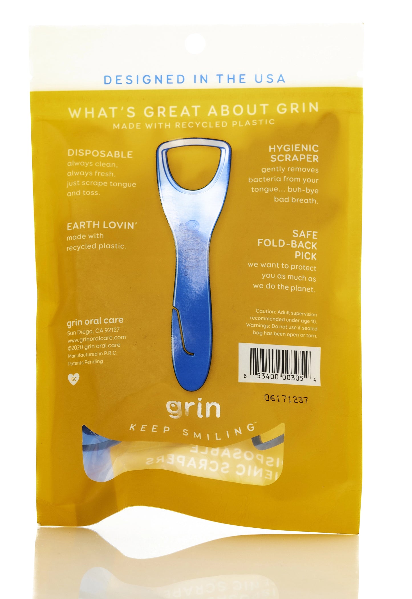 Grin Tongue Cleaner 32 Pieces Scrapers [3054]