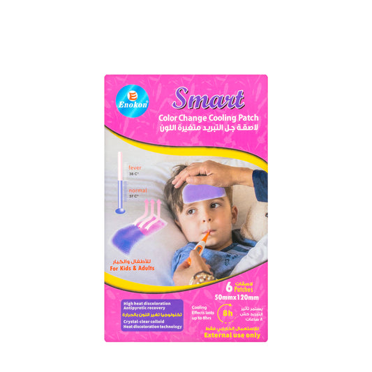 Enokon Smart Color Change Cooling Patch 6 Pieces