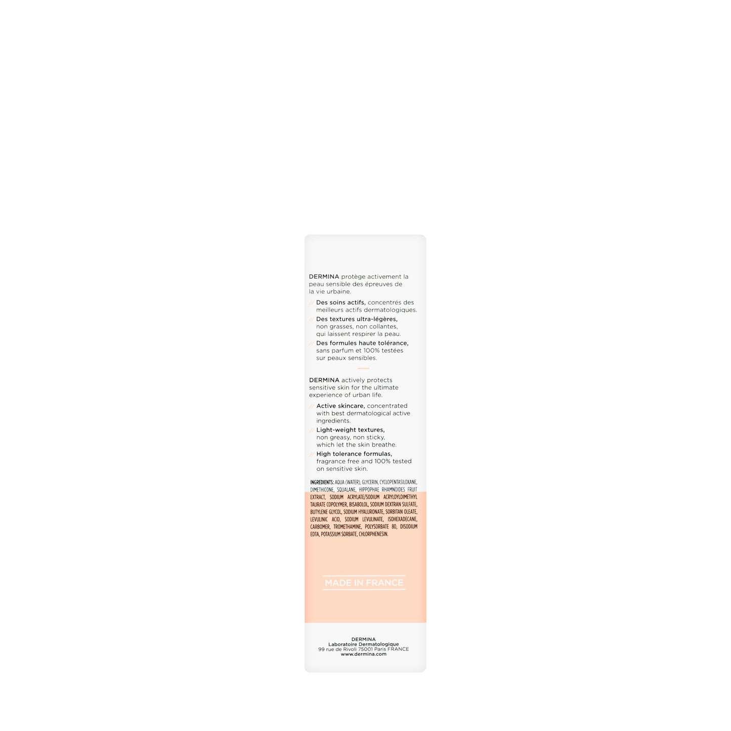 Dermina Senselina Soothing Eye Contour Care Cream 30 Ml