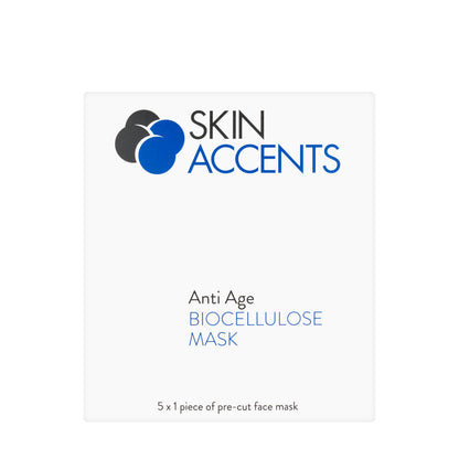 Skin Accents Anti Age Biocellulose Mask 5 Pieces