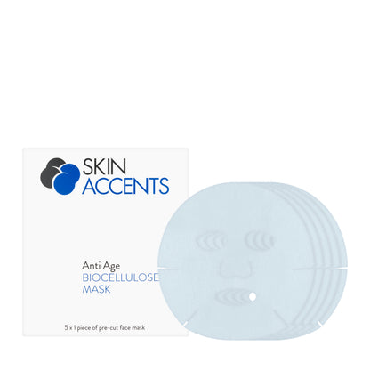Skin Accents Anti Age Biocellulose Mask 5 Pieces