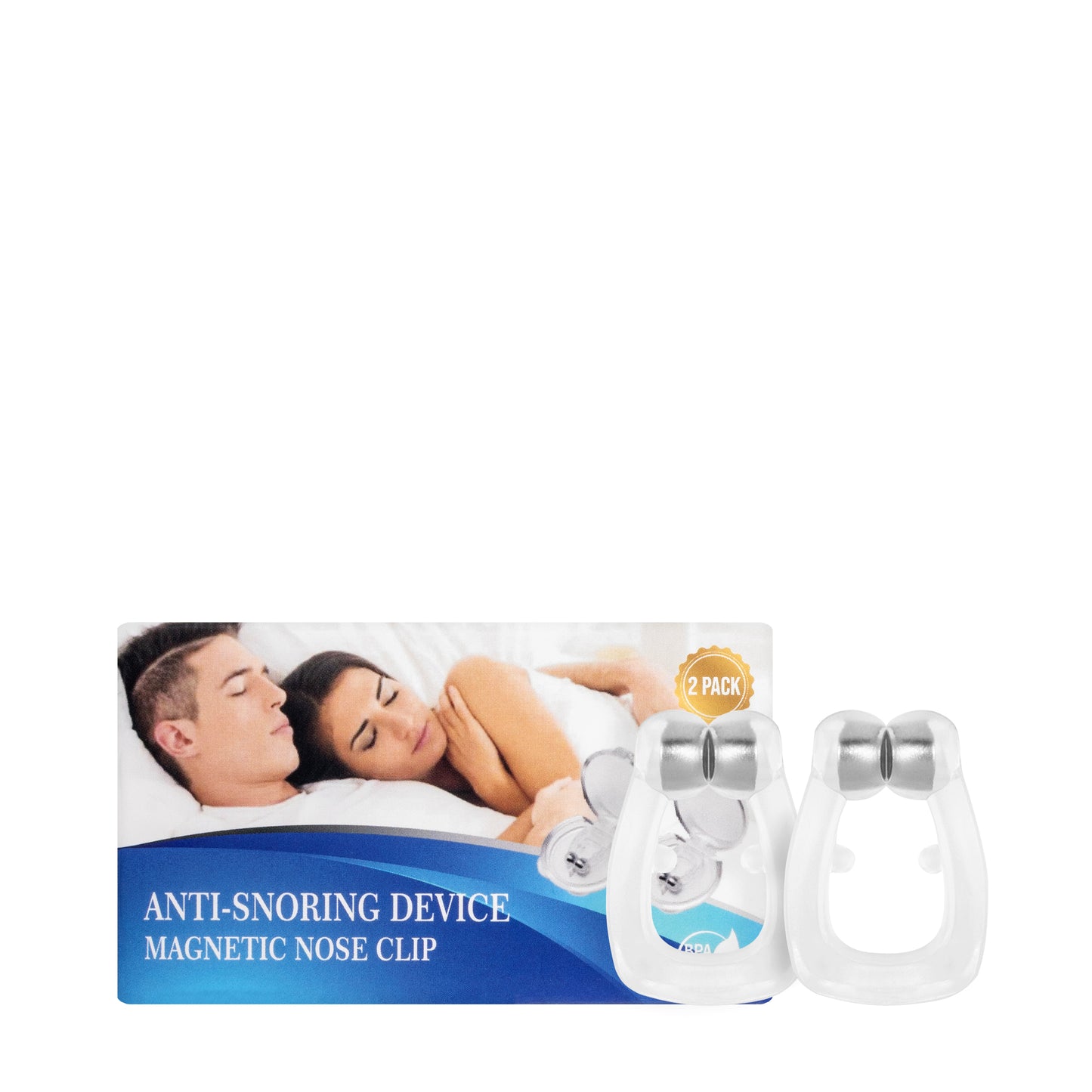 Anti Snoring Magnetic Nose Clip 2 Pieces