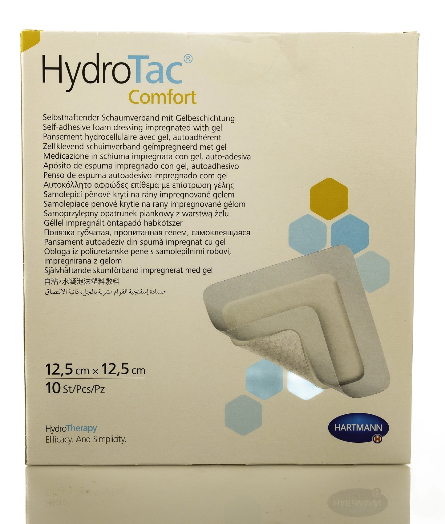 Hartmann HydroTac Comfort 12.5X12.5Cm 10 Pieces