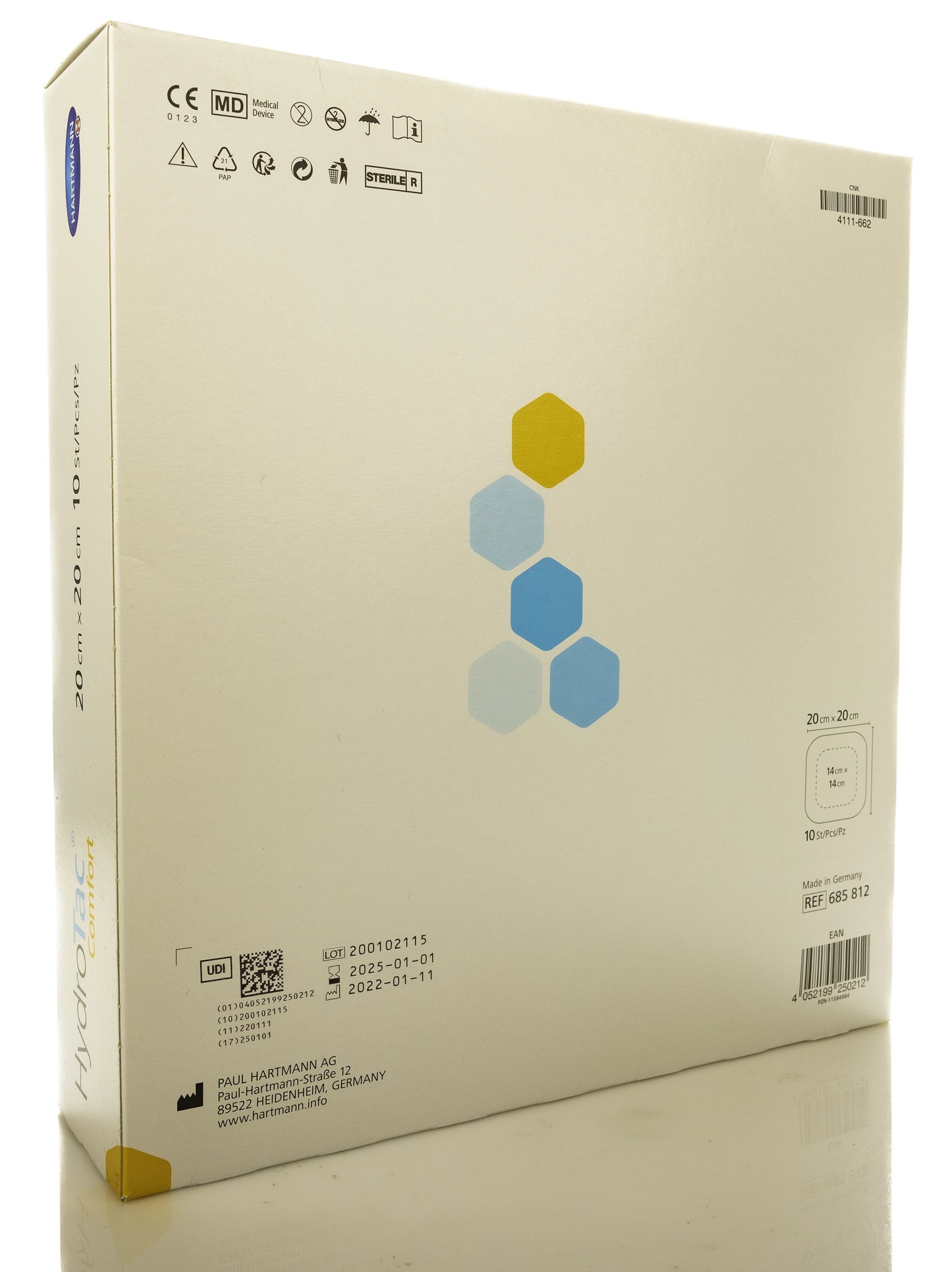 Hartmann HydroTac Comfort 20X20Cm 10 Pieces